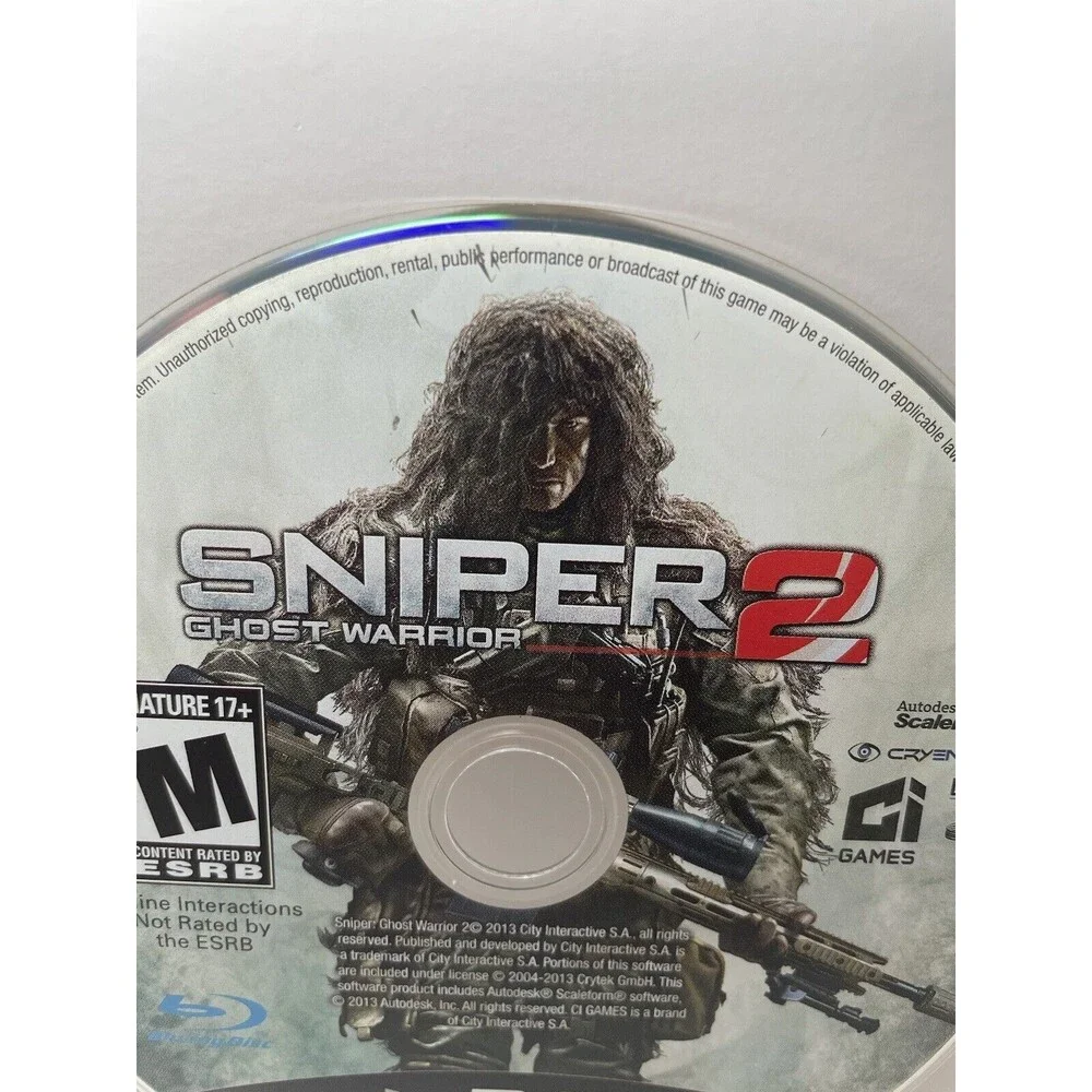 Playstation 3 Sniper 2 Ghost Warrior Tested